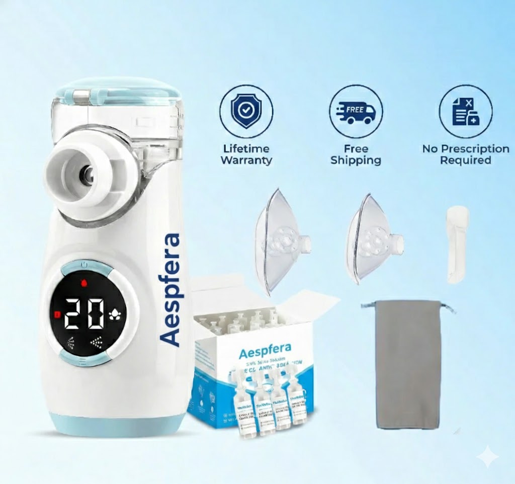 SmartMist Pro™ Portable Atomizer Aespfera