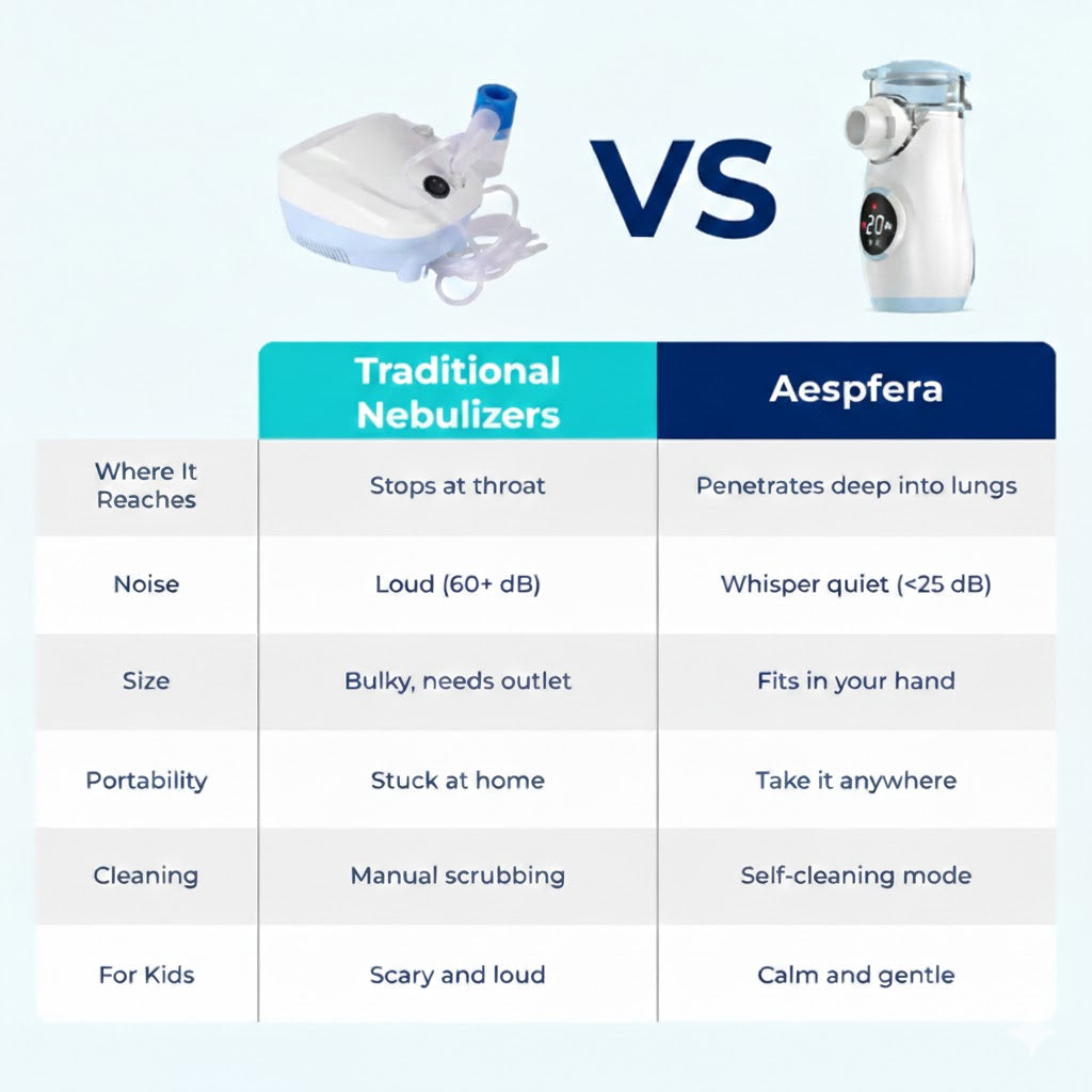 SmartMist Pro™ Portable Atomizer Aespfera